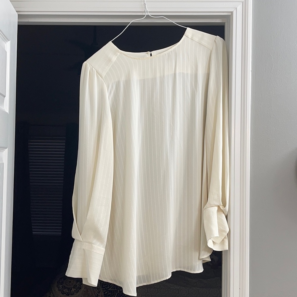 Maternity Loft cream top